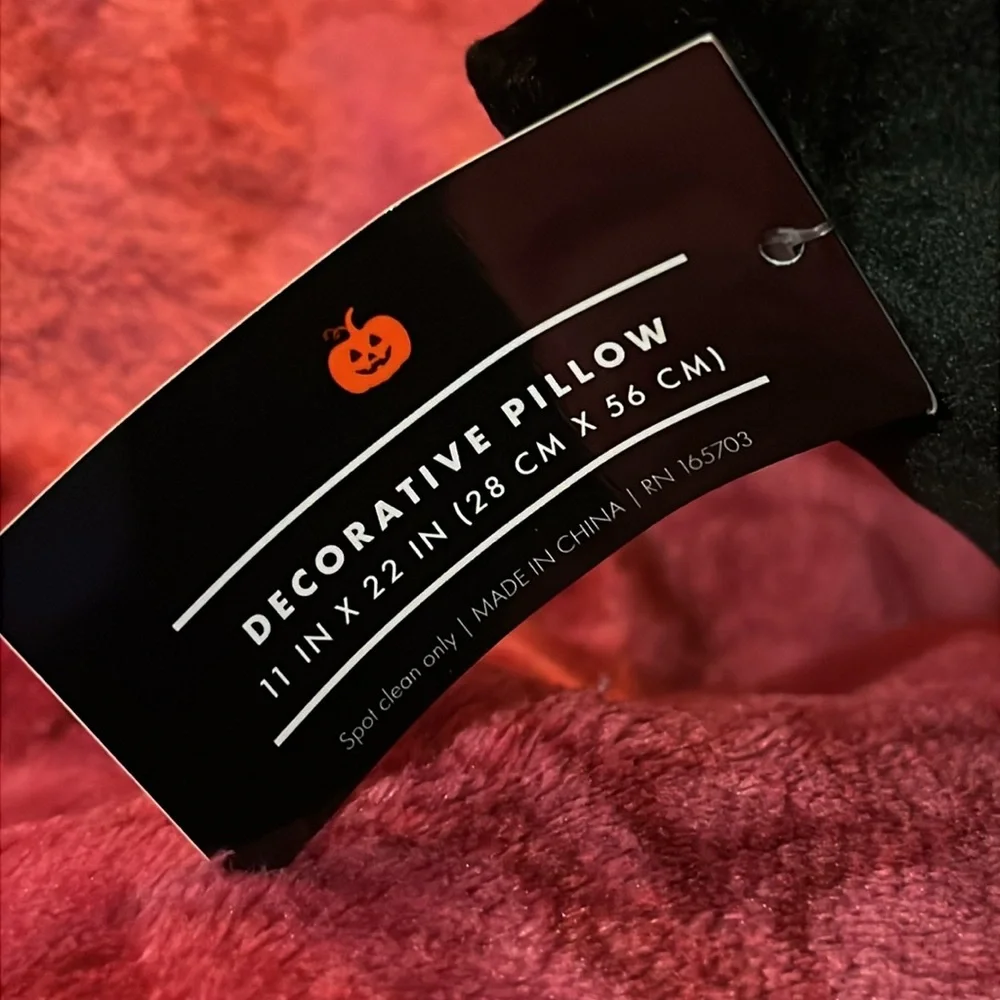 Bat skeleton pillow *FIRM PRICE*